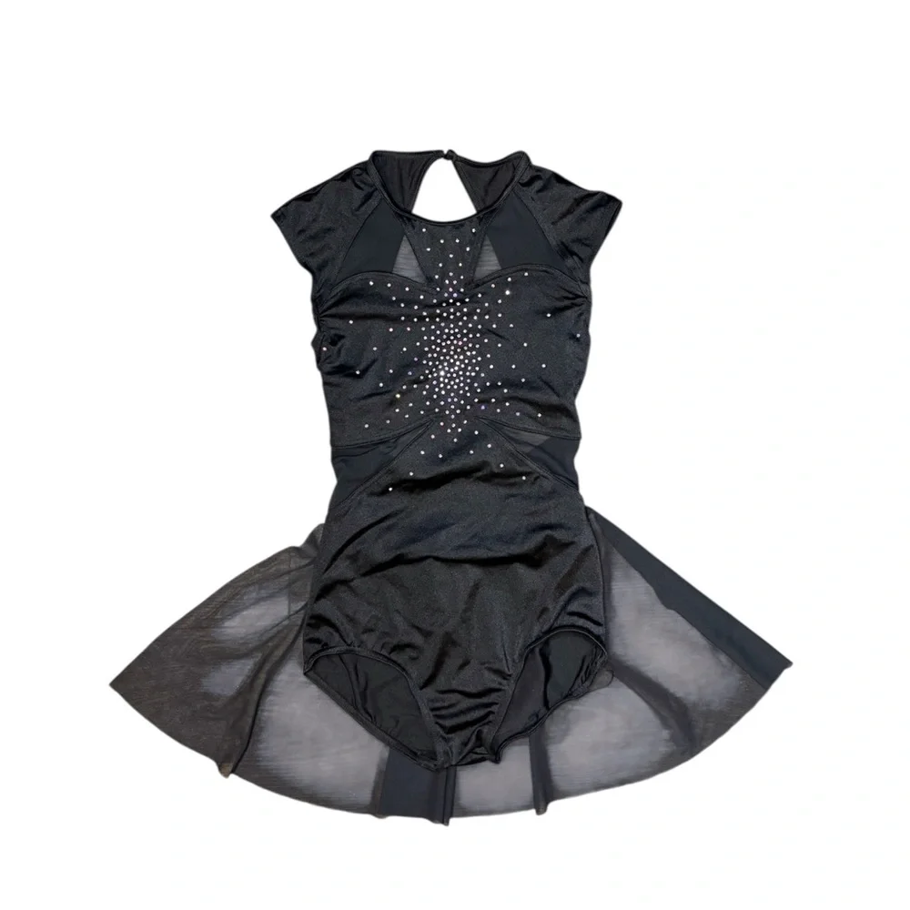 Weissman Elite | Absolutely Not Black Starry Kids Costume, Size LC XLC - Picture 3 of 5